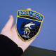 Шеврон з липучкою Воля та честь 8х8,5 см вишитий патч нашивка шеврон Воля і Честь 17 Батальон