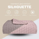 Покривало на ліжко Silhouette 240x260 IDEIA двостороннє міцне стьобання тканини антиалергенне беж