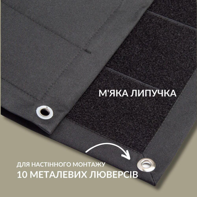 Стенд панель для шевронів IDEIA, патч борд для військових нашивок і нагород, для колекціонерів, липучка 61х92 см