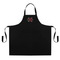 Фартух універсальний із етновишивкою IDEIA та кишенею водовідштовхувальний бавовна універсальний розмір