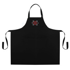 Фартух універсальний із етновишивкою IDEIA та кишенею водовідштовхувальний бавовна універсальний розмір