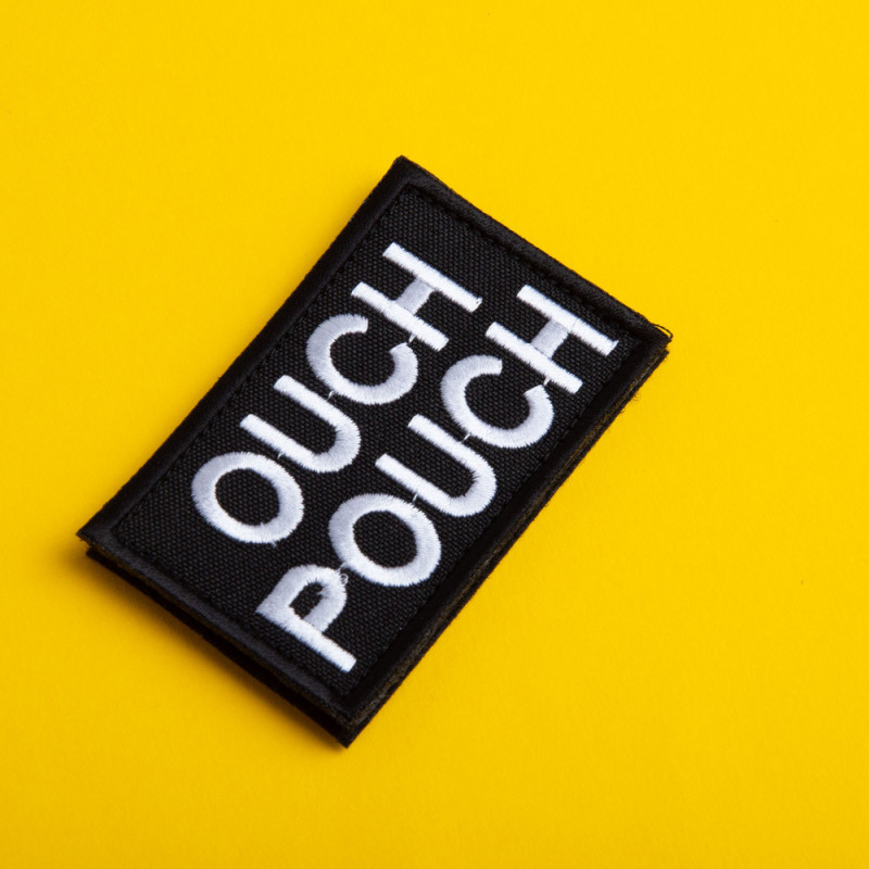 Набір шевронів 2 шт. із липучкою Ouch Pouch 5x8 см вишитий патч шеврон нашивка