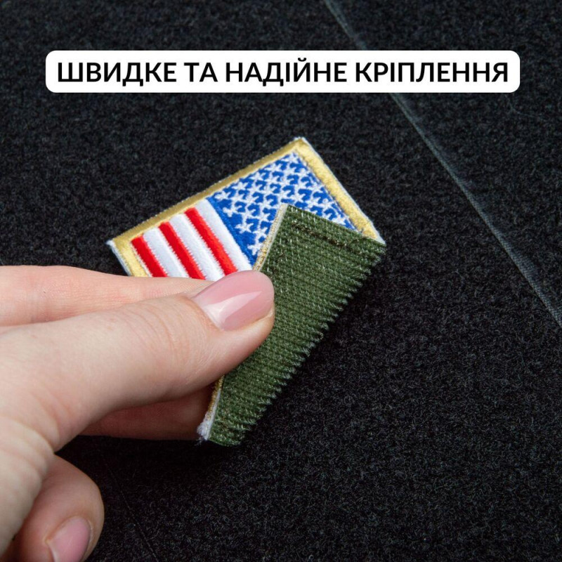 Патч Борд тактичний 40х60 см із 3 патчами для шевронів нашивок і військових нагород, органайзер