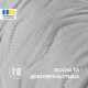 Подушка валик 15х90 см декоративна IDEIA утеплювач для вікон і дверей антиалергенна графіт