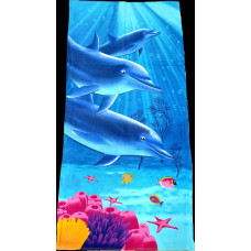 Рушники пляжні 75х150 (400 г/м2), вага 370 г, Туреччина