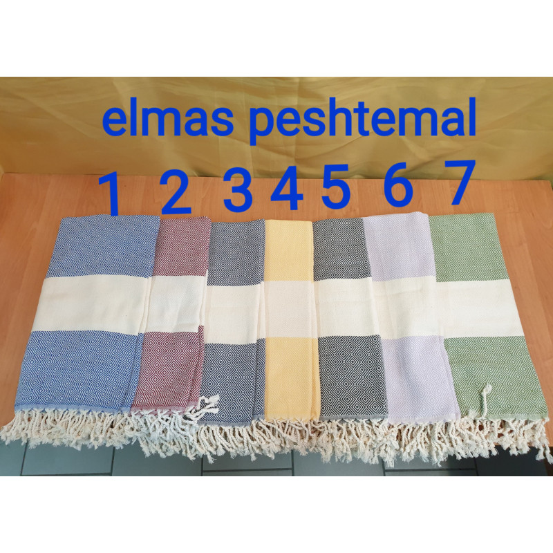 Рушники пляжні Пештемаль 100*180 (250 г/м2), Туреччина