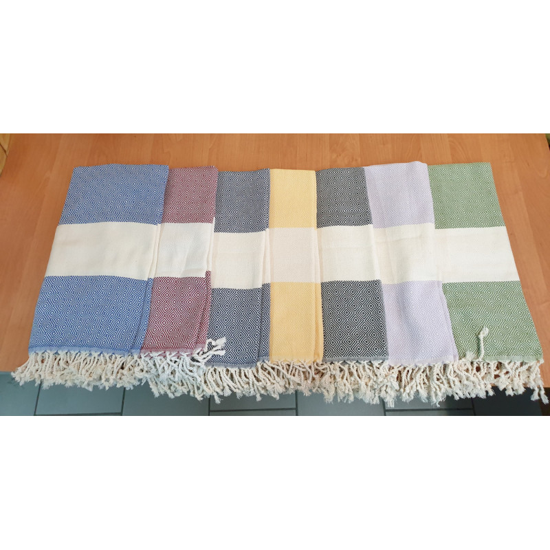 Рушники пляжні Пештемаль 100*180 (250 г/м2), Туреччина