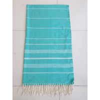 Рушники пляжні Пештемаль бавовняна 100х180 Turkuaz Туреччина