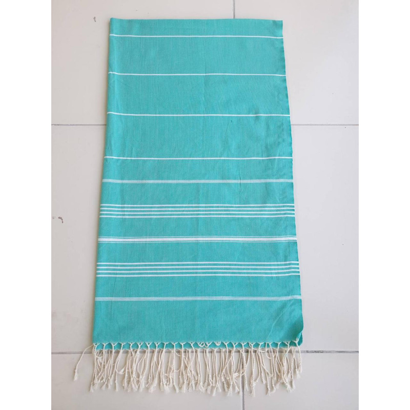 Рушники пляжні Пештемаль бавовняна 100х180 Turkuaz Туреччина