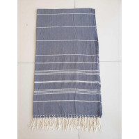 Рушники пляжні Пештемаль бавовняна 100х180 Lacivert Туреччина