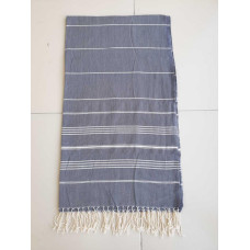 Рушники пляжні Пештемаль бавовняна 100х180 Lacivert Туреччина