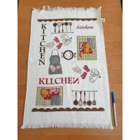 Кухонні рушники велюр/махра 40х60 (12шт) 400 г/м2 Туреччина