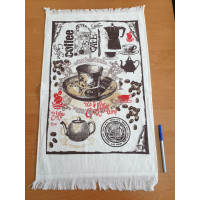 Кухонні рушники велюр/махра 40х60 (12шт) 400 г/м2 Туреччина