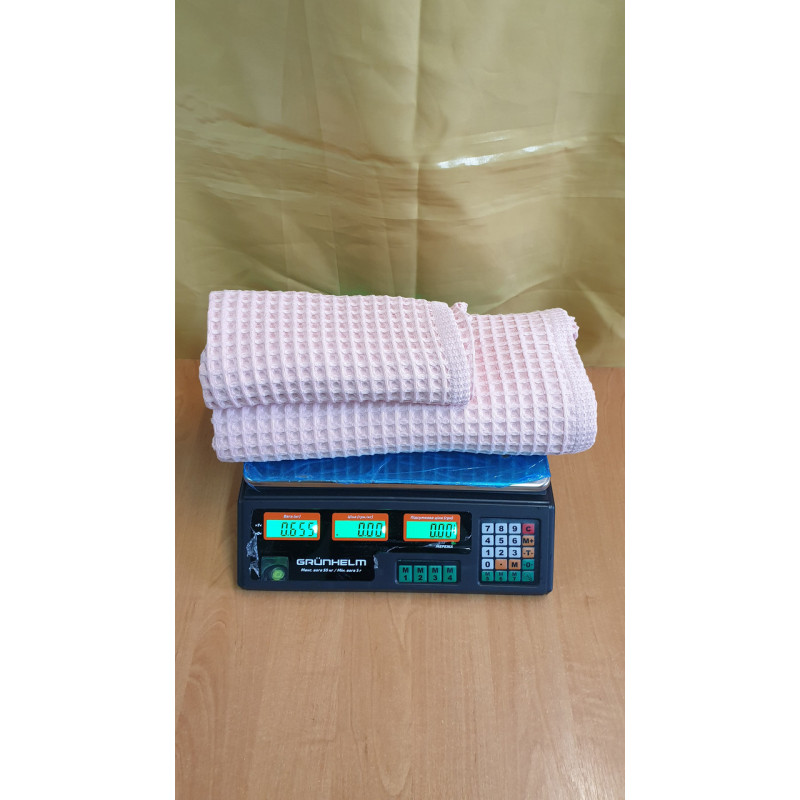 Набір рушників вафельних (2 шт.) щільність 400 г/м2