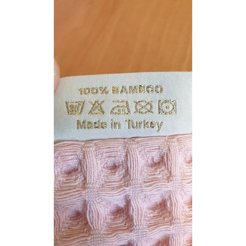 Набір вафельних рушників 50*80 та 80*160 (2шт) щільність 400 г/м2