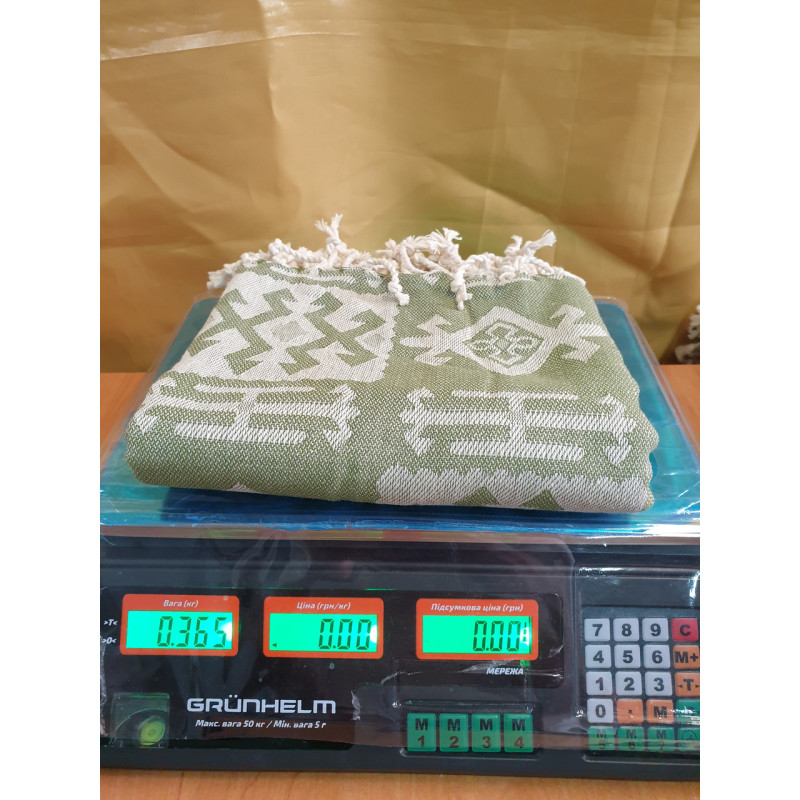 Рушники пляжні Пештемаль 100*180 (200г/м2), T1 Туреччина