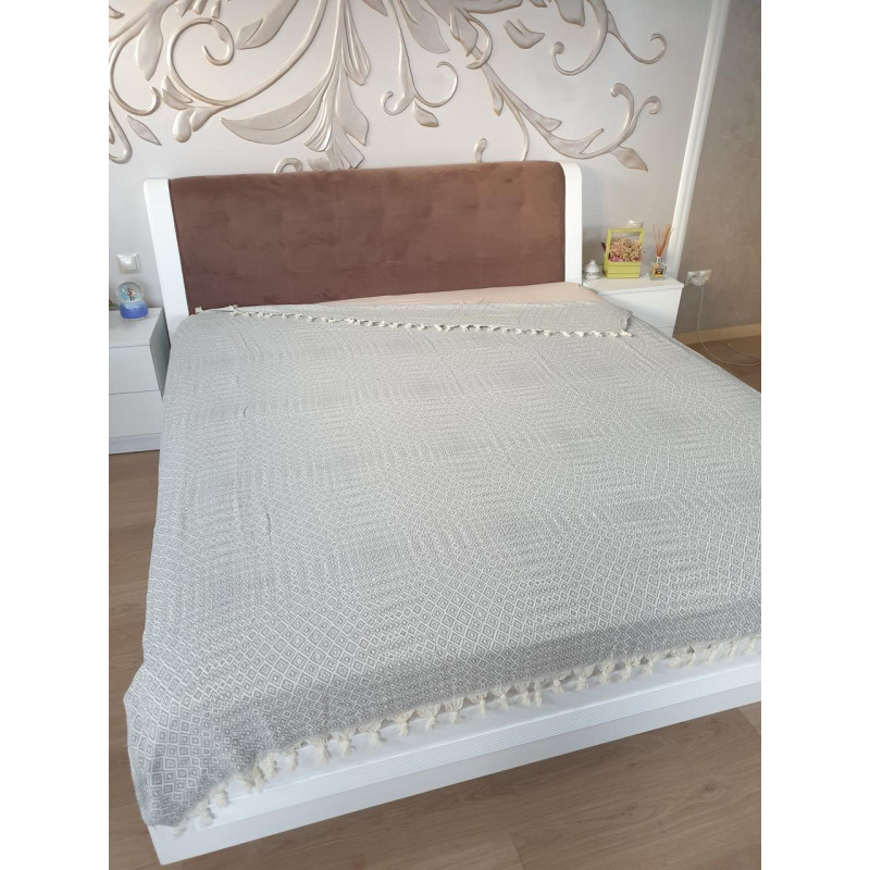 Пештималь ПІКЕ  KARE GRI( покривало/ плед)