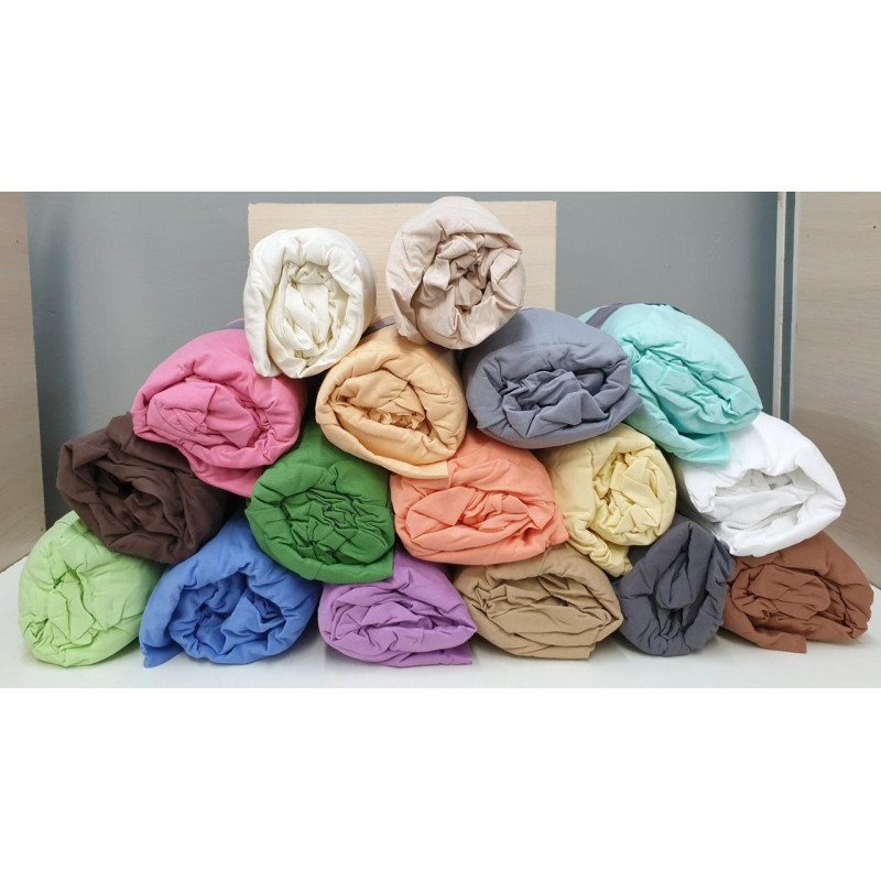 Простирадло на гумці трикотажне 90х200 GRI (TM Zeron), Туреччина