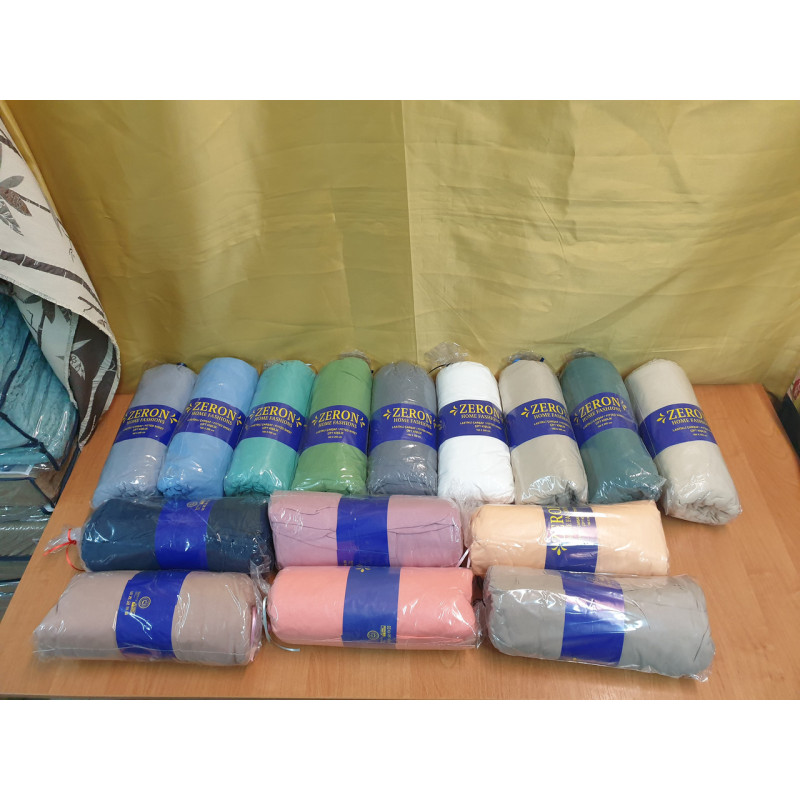 Простирадло на гумці трикотажне 160х200 KREM (TM Zeron), Туреччина