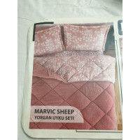 Ковдра двостороння Welsoft 195х215 (TM HANDY), + простирало на резинці і 2 наволчи Туреччина