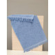 Кухонні махрові рушники бавовна Vip жакард 30х50 (1 шт.) 350 г/м2 (TM ZERON) індіго ,Туреччина