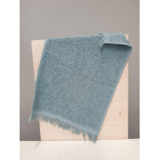 Кухонні махрові рушники бавовна Vip жакард 30х50 (1 шт.) 350 г/м2 (TM ZERON)  антрацит  Туреччина