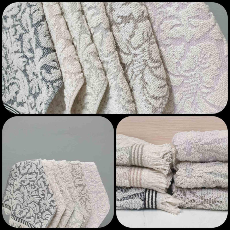 Кухонні махрові рушники бавовна Vip жакард 30х50 (1 шт.) 350 г/м2 (TM ZERON) Туреччина