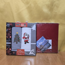 Кухонні рушники ВАФЕЛЬНІ (ТМ NILTEKS ) бавовна 40х60 (2шт.)  Турция