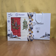Кухонні рушники МАХРОВІ (ТМ NILTEKS ) бавовна 30х50 (2шт.)  Турція