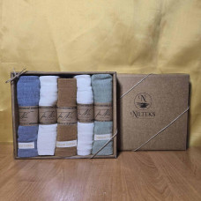 Кухонні рушники Вафельні (ТМ Nilteks) МУСЛІН 40х60 (5шт.) Туреччина