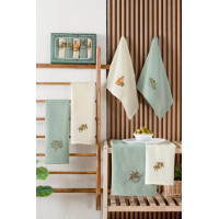 Кухонні рушники Вафельні (ТМ Nilteks) бавовна 40х60 (6 шт.) Туреччина