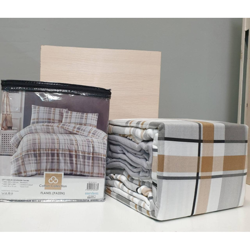 Постільна білизна ФЛАНЕЛЬ  —  ПОЛУТОРНИЙ  Туреччина