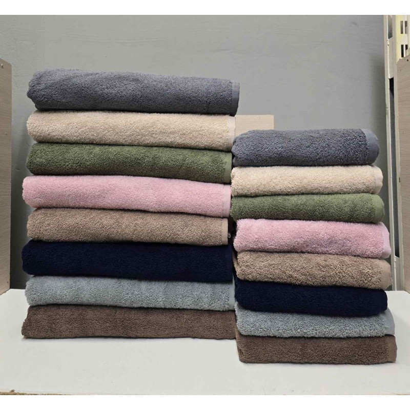 Рушники махрові бавовна 50х90 (1 шт.) 500  г/м2, TM Zeron, Туреччина