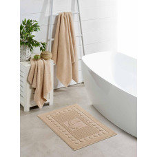 Рушники махрові бавовна 50х90 (1 шт.) 480 г/м2, TM Zeron, Туреччина БЕЖ