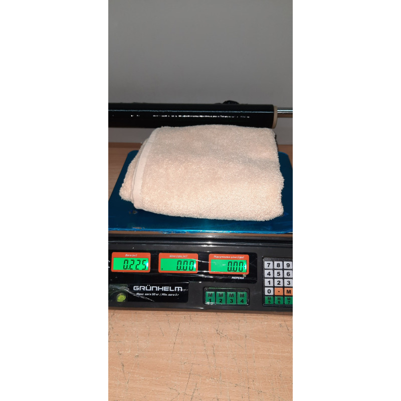 Рушники махрові бавовна 50х90 (1 шт.) 480 г/м2, TM Zeron, Туреччина БЕЖ