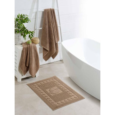 Рушники махрові бавовна 70х140 (1 шт.)500 г/м2 (TM Zeron), Туреччина КАВОВИЙ