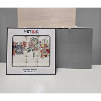 Кухонні рушники Махрові (ТМ Zeron) бавовна 30х50 (3шт.)  Турция