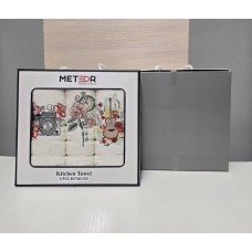 Кухонні рушники Махрові (ТМ Zeron) бавовна 30х50 (3шт.)  Турция