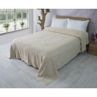 Махрове простирадло бавовна 150х220 (TM Zeron) 460 г/м2 BAWER Bej, Туреччина