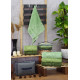 Рушники бамбукові 70х140 (3шт) 530 г/м2 (TM Zeron) Aynali Agac Bamboo, Туреччина