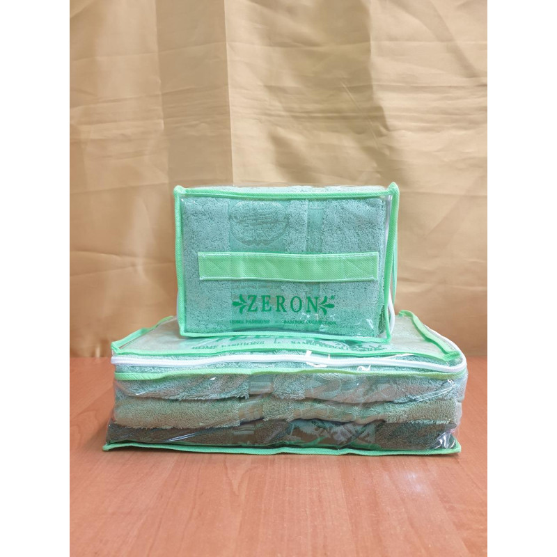 Рушники бамбукові 70х140 (3шт) 530 г/м2 (TM Zeron) Aynali Agac Bamboo, Туреччина