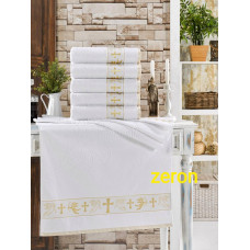 Крижма (рушник для хрещення) 70х140 (1 шт.) 550 г/м2 (TM Zeron), Туреччина