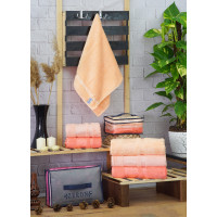 Рушники бамбуковые 50х90 (3шт) 530 г/м2 (TM Zeron) Aynali Agac Bamboo Desen, Турция