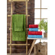 Рушники бамбуковые 50х90 (3шт) 530 г/м2 (TM Zeron) Aynali Agac Bamboo Desen, Турция