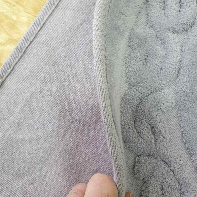 Набір килимків овальних COTTON MAT 50х60 і 60х100 (TM Zeron) мигловий, Туреччина