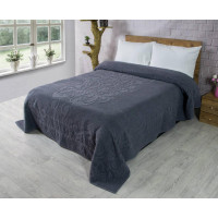 Махрове простирадло бавовна 150х220 (TM Zeron) 460 г/м2 AVDAR Antrasit, Туреччина