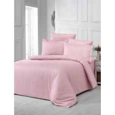 Постільна білизна Satin Strip 200х220 (ТМ ZERON ) LILA, Туреччина
