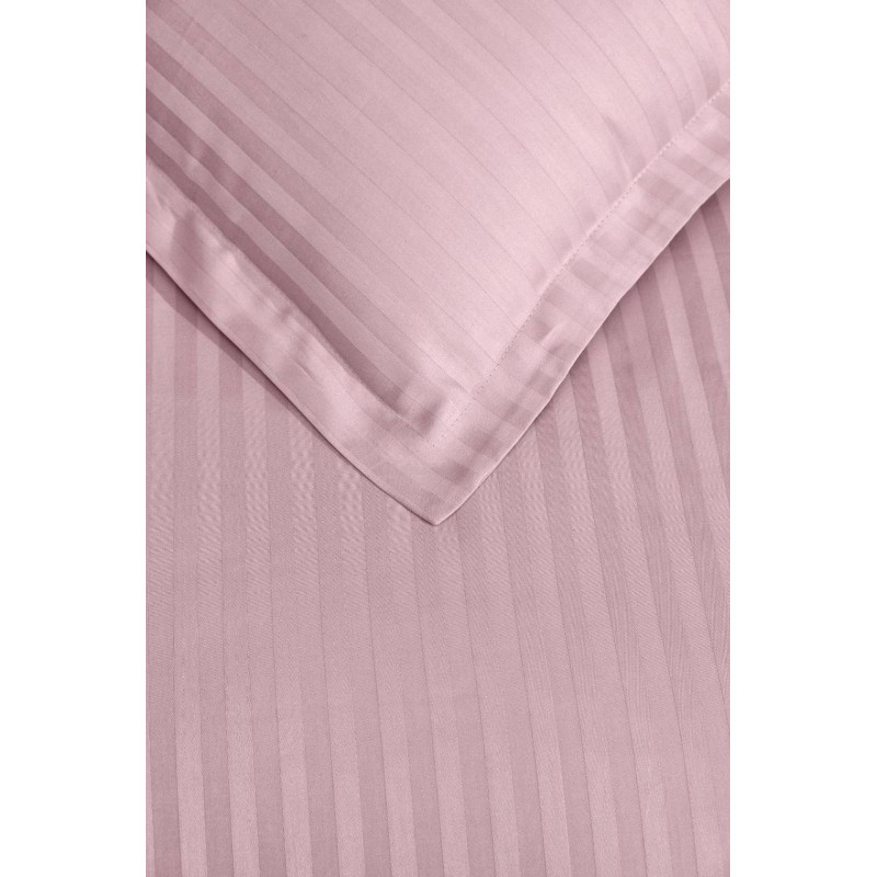 Постельное белье Satin Strip 200х220 (ТМ ZERON) LILA, Турция