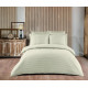 Постельное белье Satin Strip 160х220 (ТМ ZERON) КРЕМ, Турция