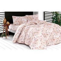 Постільна білизна Бязь бавовна 200x220 (ТМ LORAN) Almira v4, Туреччина